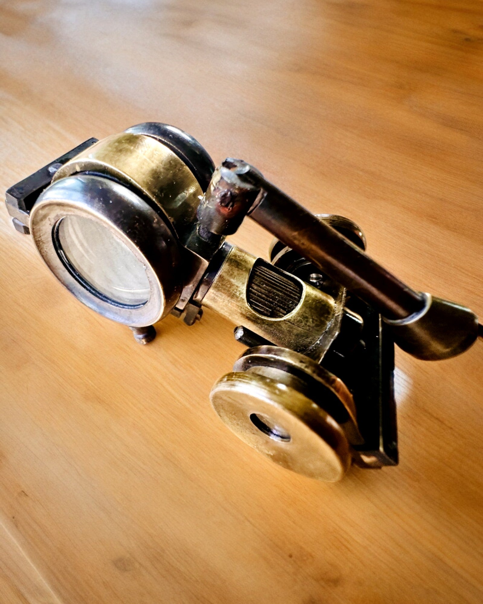 Binocular Nautica - Exklusiv Vintage-tillbehör - Handgjord med gravyralternativ, kontorsdekoration, premium